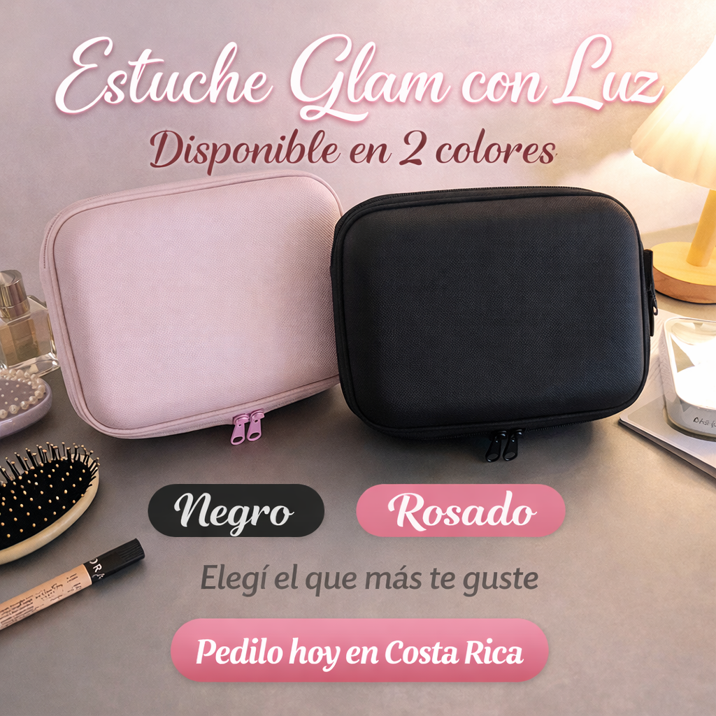 Estuche Glam con Luz LED!