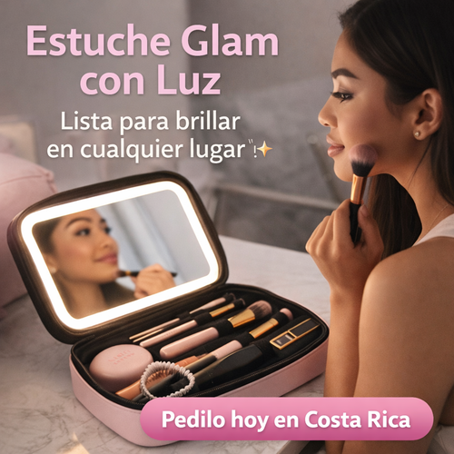Estuche Glam con Luz LED!